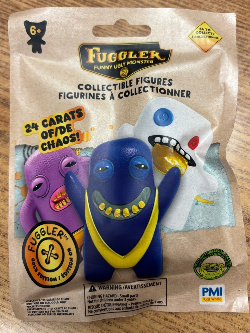 Fuggler Collectible Figurines- 24k Gold Edition